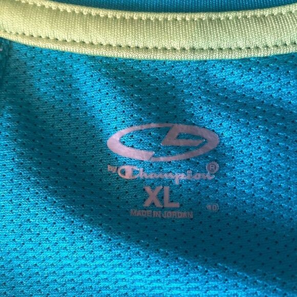 Champion teal workout tank, size XL, good used condition - Picture 6 of 10